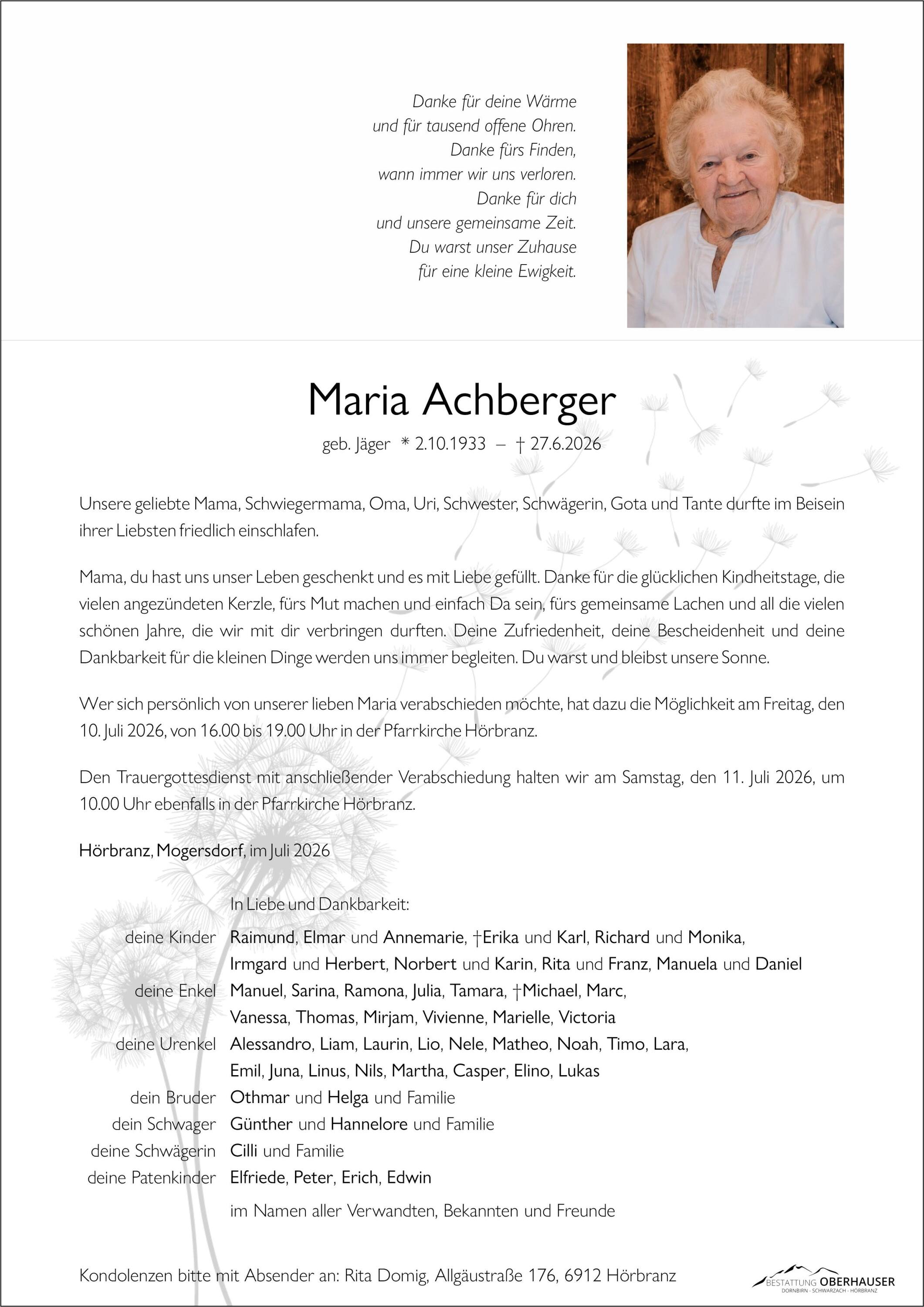 Maria Achberger